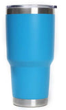 30 Oz Double Wall Insulated Stainless Steel Tumblers -Powder Coated, Multi Color