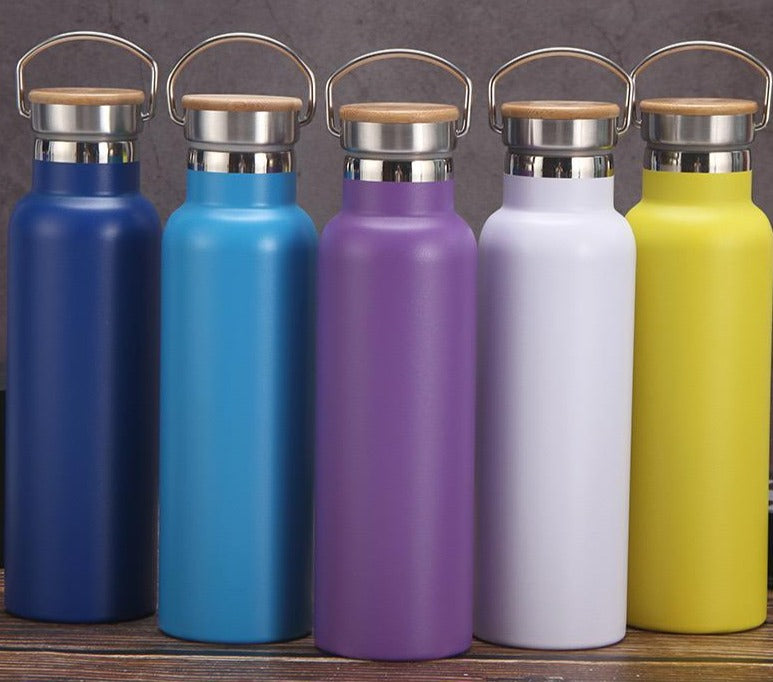 Custom Lilac Color Stainless Steel Insulated Drink Bottle with
