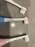 HelloPharma Electric Deep Cleaning Toothbrush for Children, Two Brush Heads, Extra Soft Toothbrush for Kids