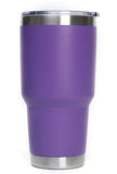 30 Oz Double Wall Insulated Stainless Steel Tumblers -Powder Coated, Multi Color