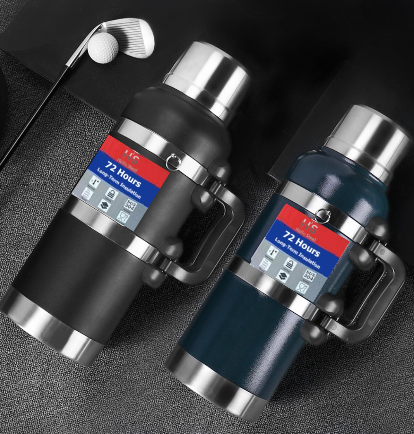 5-Liter Vaccum Insulated Thermos Style Kettle- 72 Hours Thermal Insula –  HelloPharma