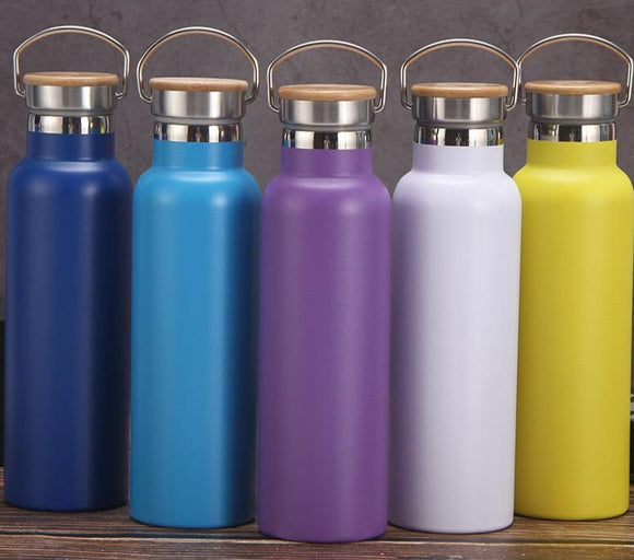 20 Oz Insulated Stainless Steel Hydroflask -Powder Coated, Multi Color