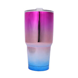 30 Oz Double Wall Insulated Stainless Steel Tumblers -Powder Coated, Multi Color