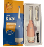 HelloPharma Electric Deep Cleaning Toothbrush for Children, Two Brush Heads, Extra Soft Toothbrush for Kids